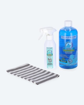 Liquid Pro Glasreiniger, 1.000 ml & Brillant-Tuch