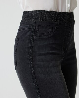 Jeggings mit Zierband