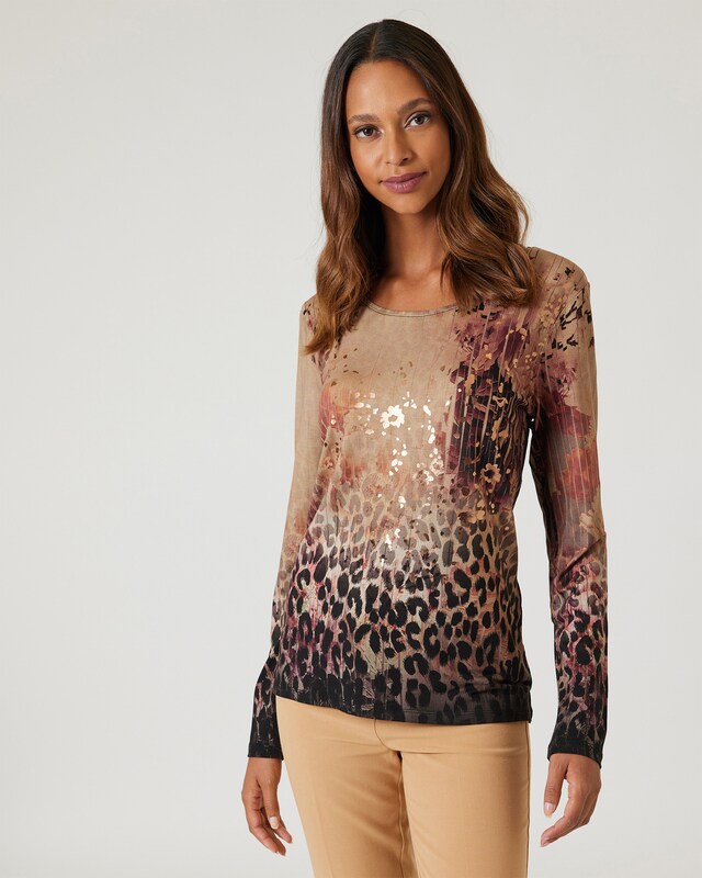 Shirt mit Druck-Mix