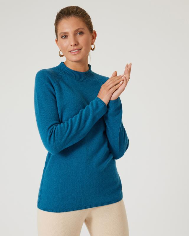 My Cashmere Moments Pullover mit Zopf