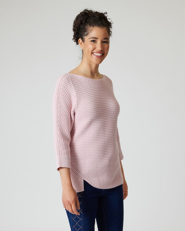 Pullover mit Struktur