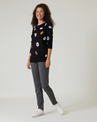Pullover mit Pailletten