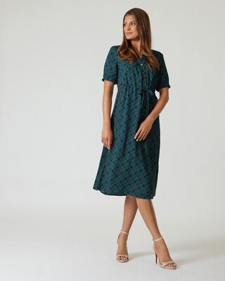 Kleid mit All-over-Druck