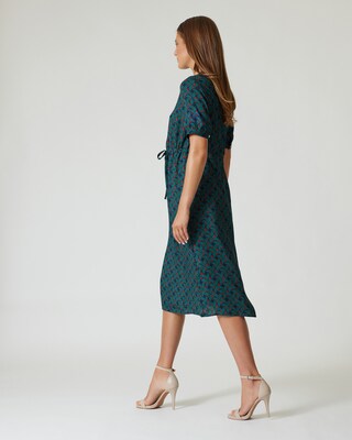 Kleid mit All-over-Druck