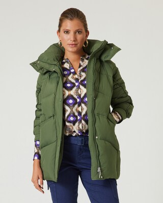 Jacke mit Schalkragenoptik