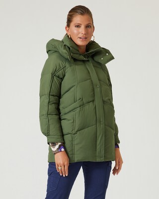 Jacke mit Schalkragenoptik