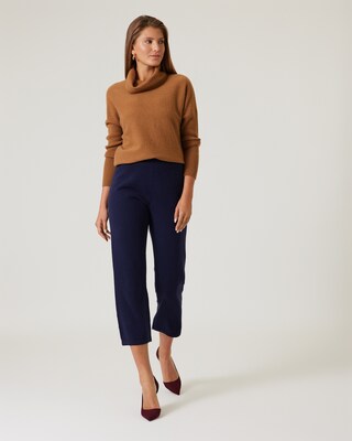 Pullover mit weitem Rollkragen