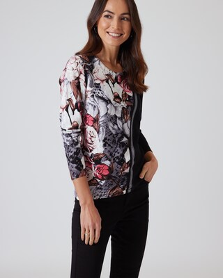 Classic Pullover "Blumenversteck"