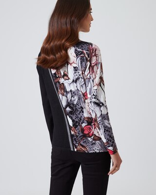 Classic Pullover "Blumenversteck"