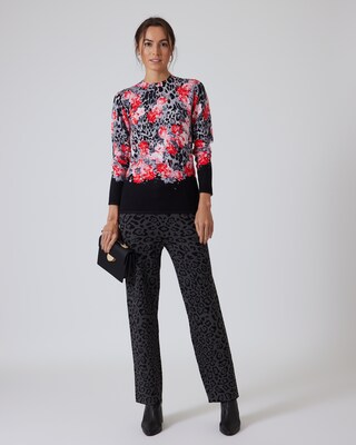 Classic Pullover "Wilder Rosengarten"