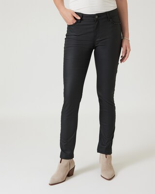 Jeans mit Beschichtung