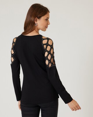 Shirt mit Cut-Outs