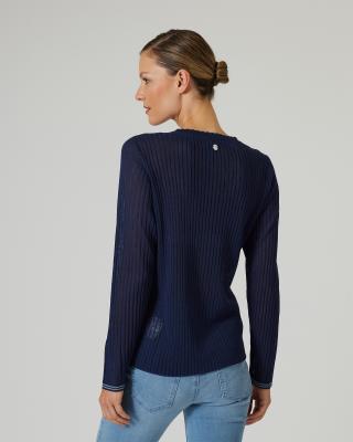 Pullover mit V-Muster