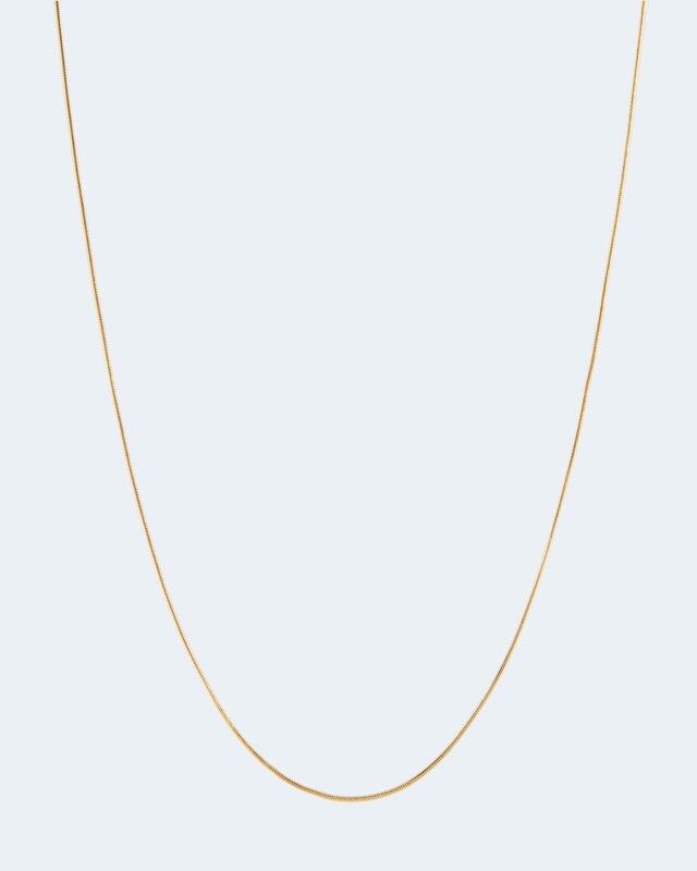 Schlangenkette aus Gold 0,88 mm Ø