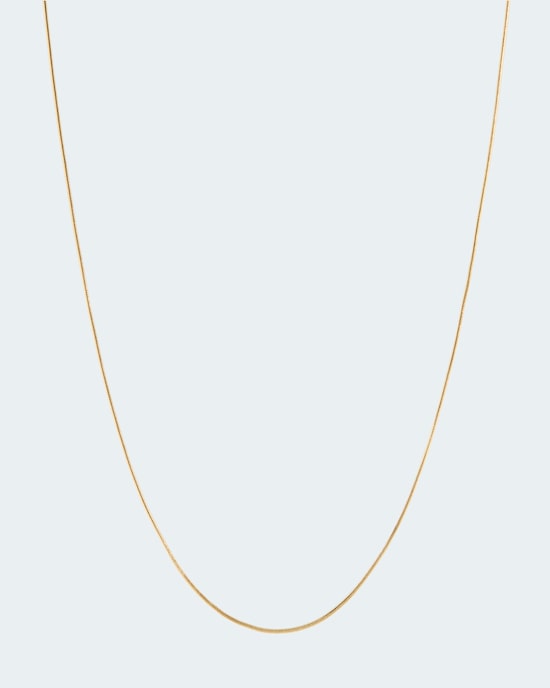 Produktabbildung für Schlangenkette aus Gold 0,88 mm Ø