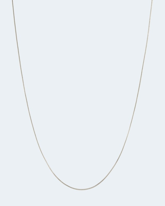 Schlangenkette aus Gold 1,2 mm Ø