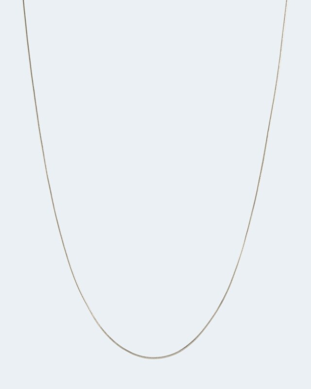 Schlangenkette aus Gold 1,2 mm Ø