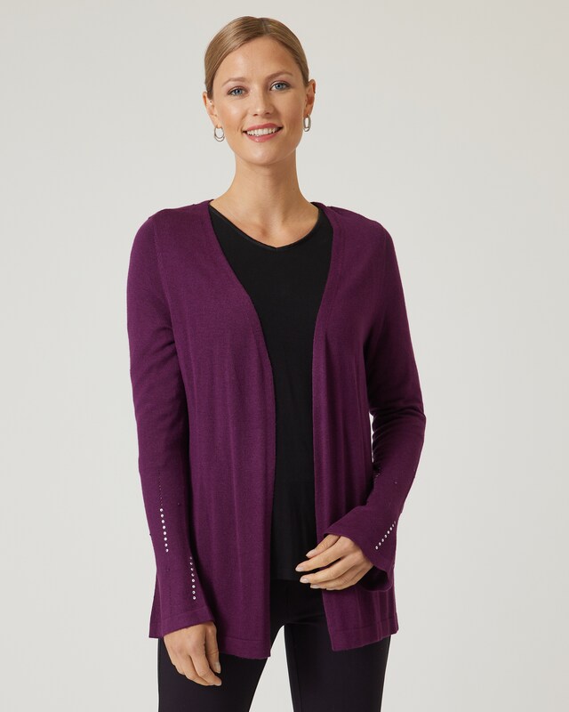 Cardigan mit Strass