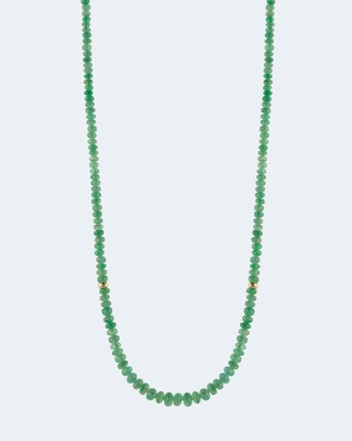 Collier mit Sambia Smaragd