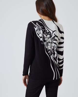 Classic Pullover "Hibiskus Welle"