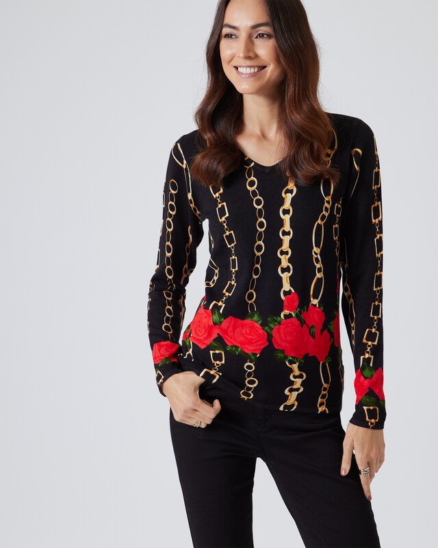 Classic Pullover Kettenschau