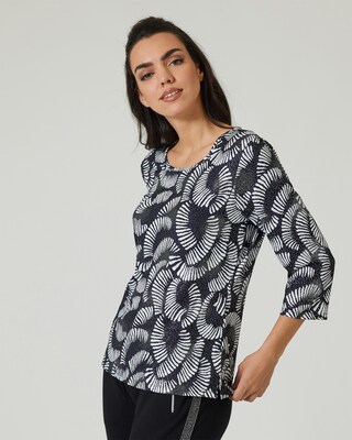 Shirt "Shiny Graphic"