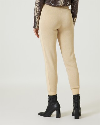 Strickhose mit Galonstreifen