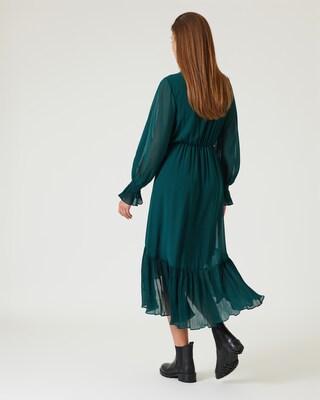 Kleid mit Rüschen