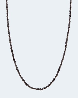 Collier mit Rohdiamanten und 18,00 Karat