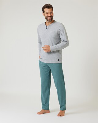 Pyjama mit Grafik-Druck