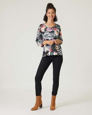 Shirt "Zebra Flower"