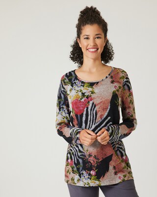 Kuschelshirt "Animal Flower"