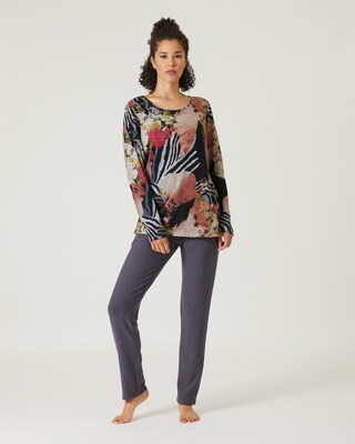 Kuschelshirt "Animal Flower"
