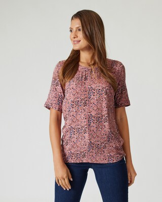 Blusenshirt mit Druck