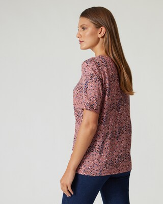 Blusenshirt mit Druck