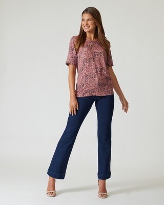 Blusenshirt mit Druck