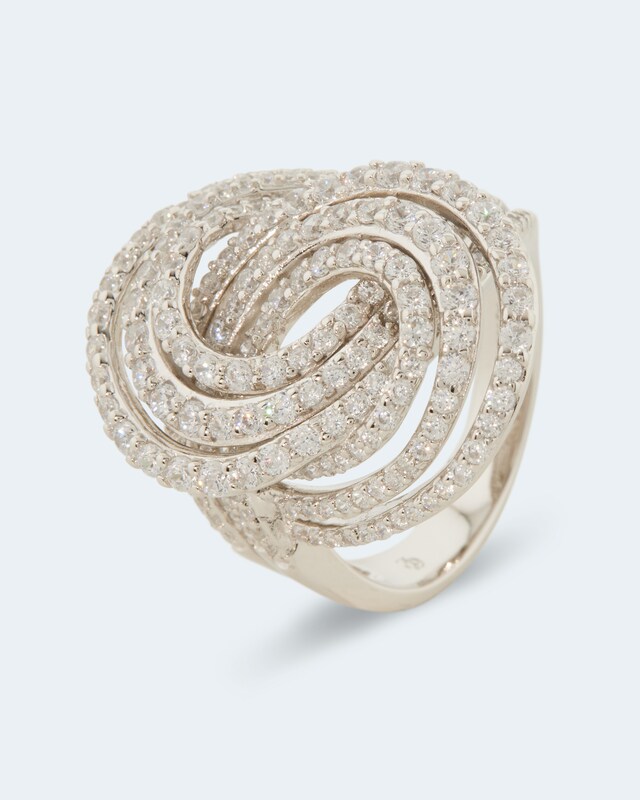 Ring mit Zirkonia