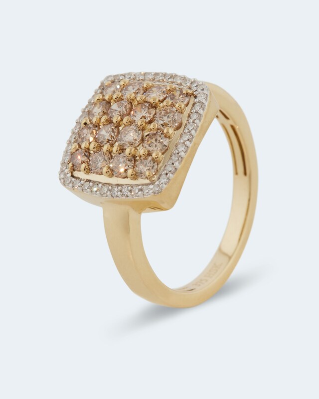 Ring mit Brillanten und 1,00 Karat