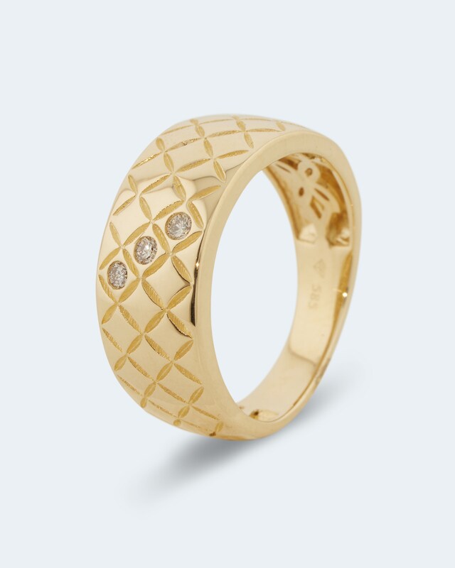 Brillantring mit 0,08 Karat