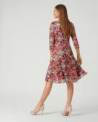 A-Linienkleid mit Spitze