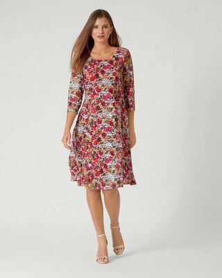 A-Linienkleid mit Spitze