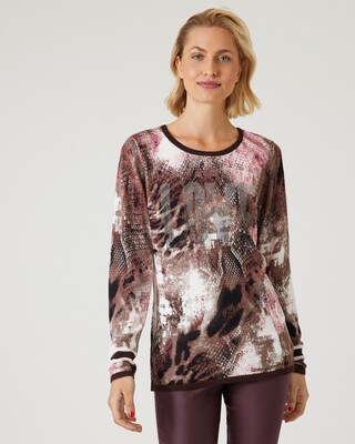 Pullover Wild Print