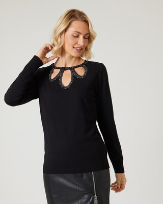 Pullover mit Cut-Outs