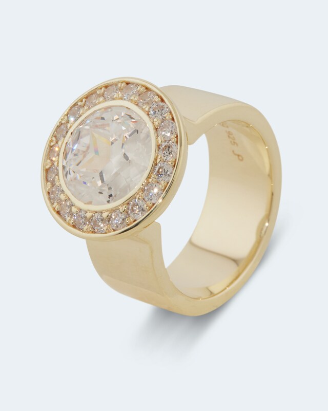 Ring mit Zirkonia