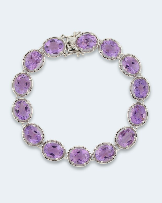 Armband mit Amethyst oder Topas