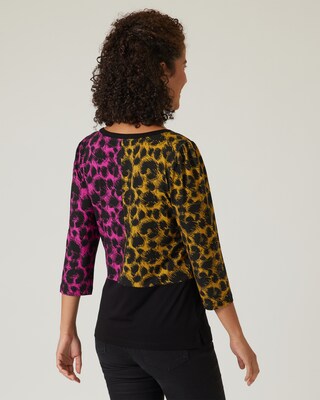 Shirt mit Leodruck