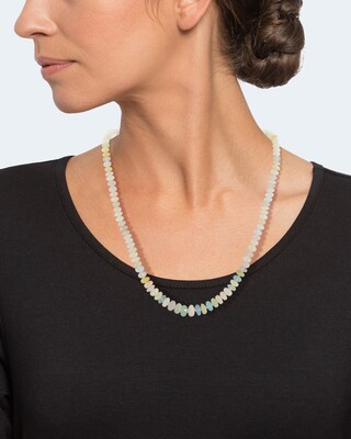 Collier mit Äthiopischer Opal