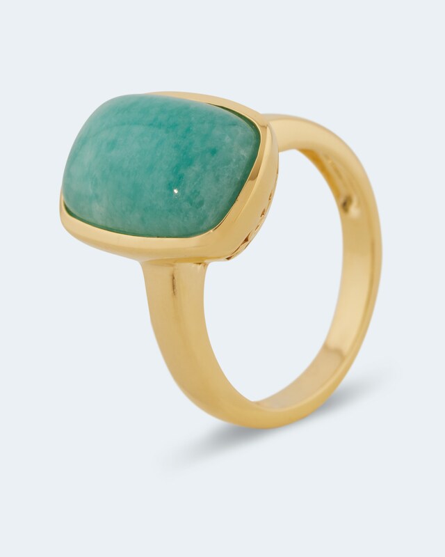 Ring mit Amazonit