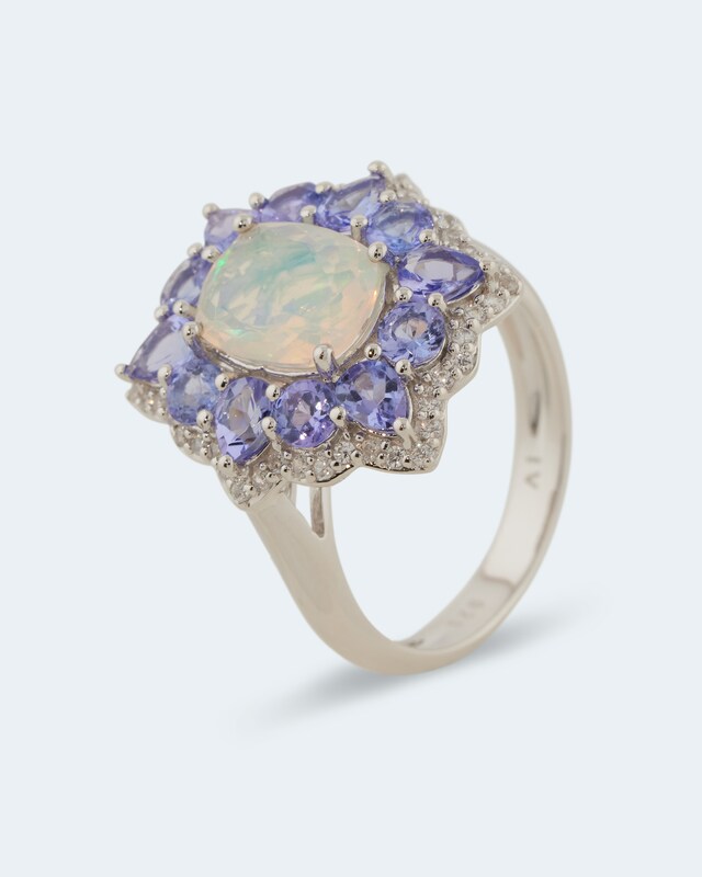 Ring mit Äthiopischem Opal