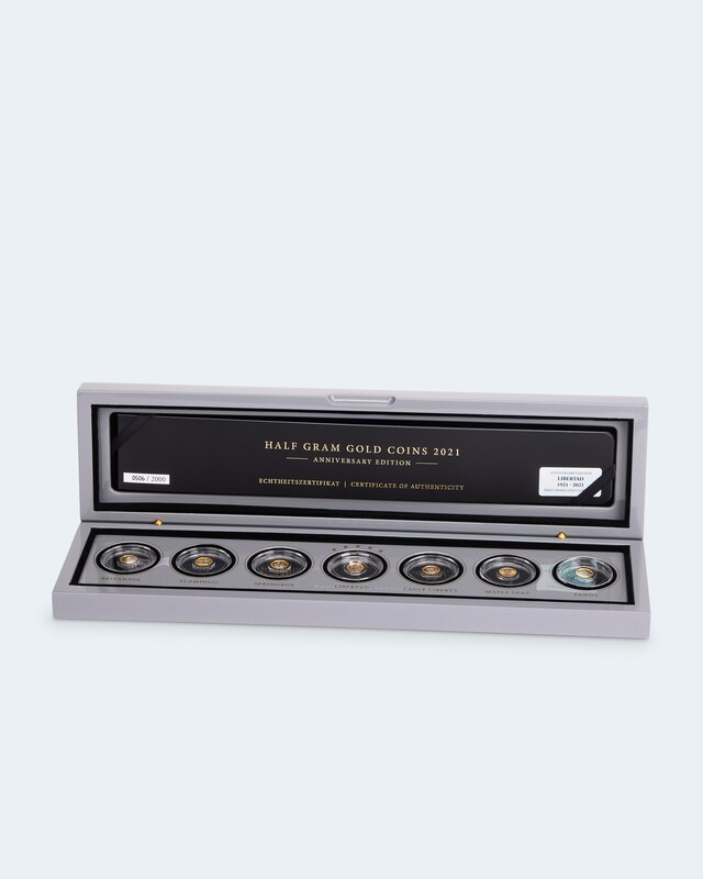 Half Gram Gold Palladium Edition 2021
